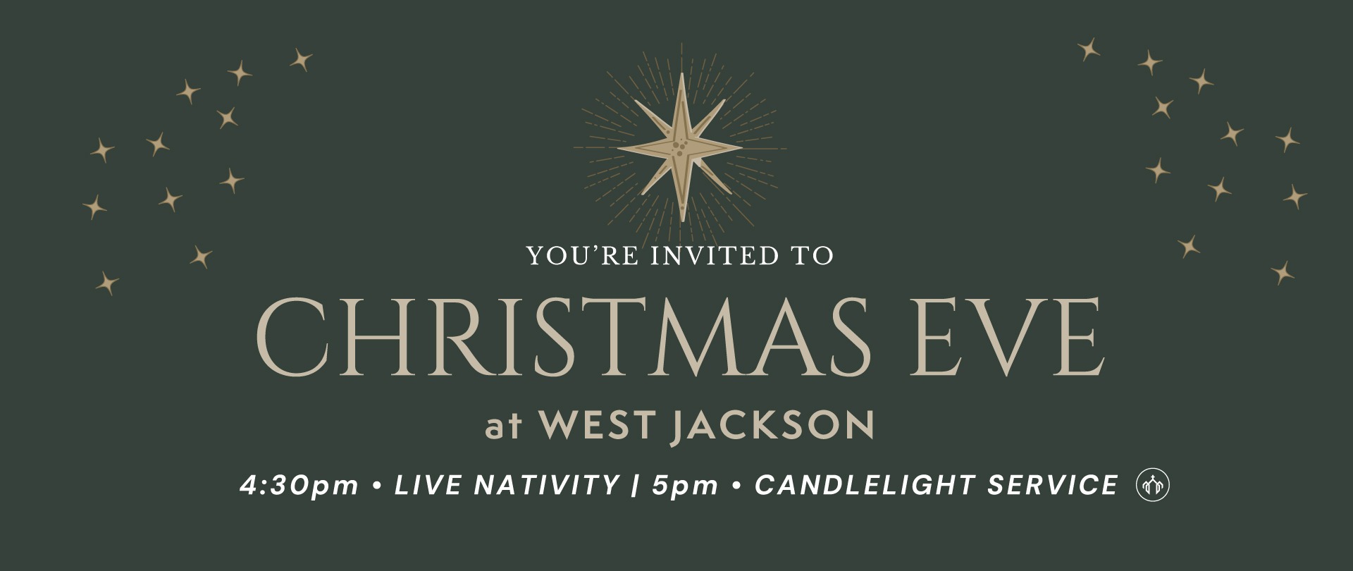 Christmas Eve at West Jackson 4:30pm - Live Nativity | 5pm - Candlelight Service